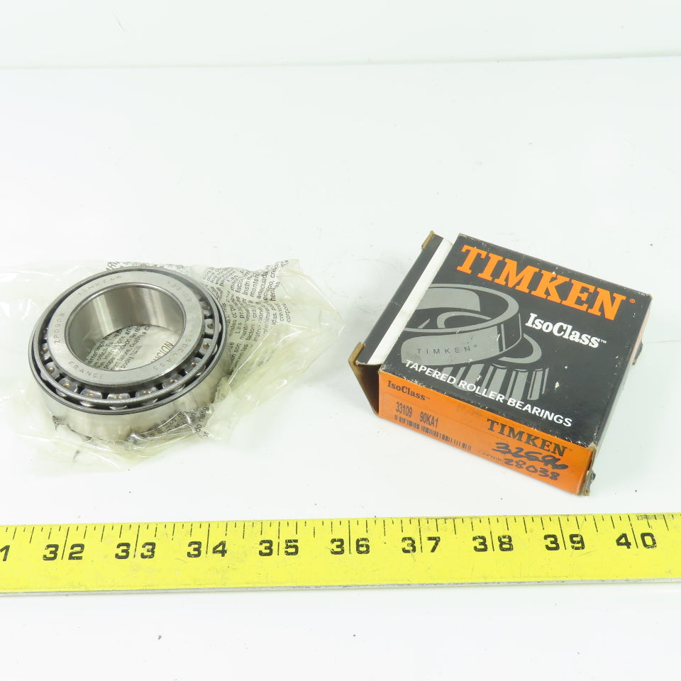 Timken 33109 90KA1 IsoClass Tapered Roller Bearing Set 5x80x26mm