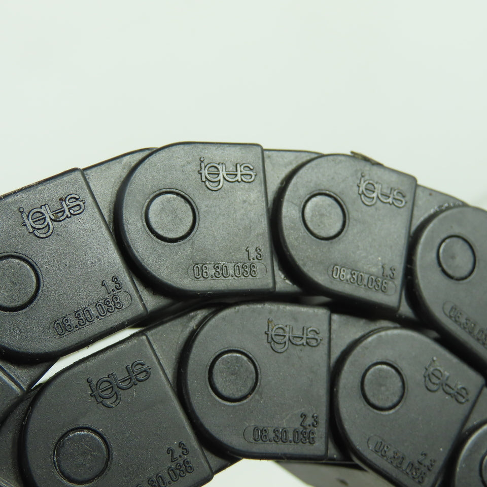 igus 08.30.038 E-Z ChainCable Carrier Energy Chain 30mmx14mm 26.5" Long