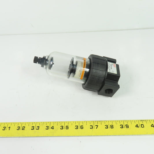 Schrader Bellows 06F21ACSB Pneumatic Particulate Filter 150 PSI 3/8" NPT NEW