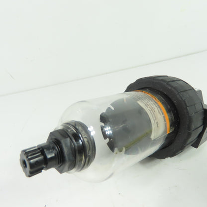 Schrader Bellows 06F11ACSB Air Line Filter 150 psi 125 F Max Polycarbonate Bowl