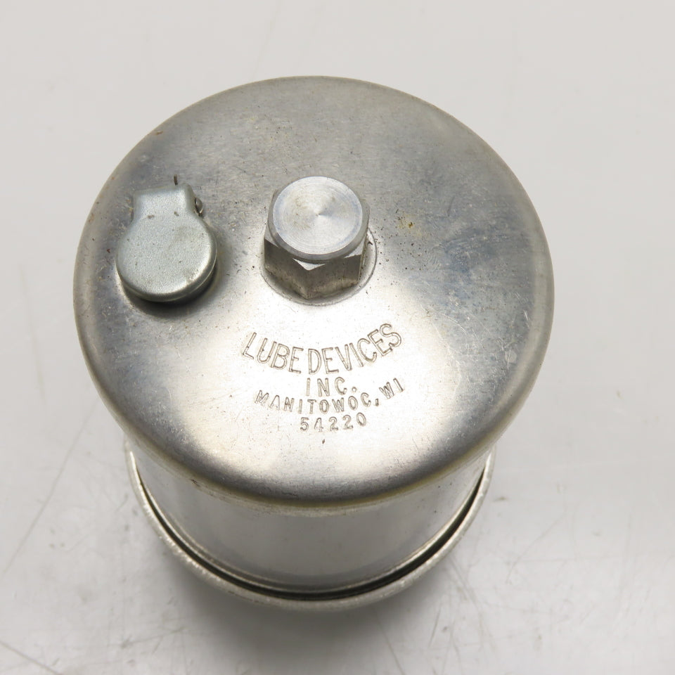 Lube Devices R155-01 Reservoir Oiler Lubricant Dispenser 1/8" NPT