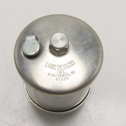 Lube Devices R155-01 Reservoir Oiler Lubricant Dispenser 1/8" NPT