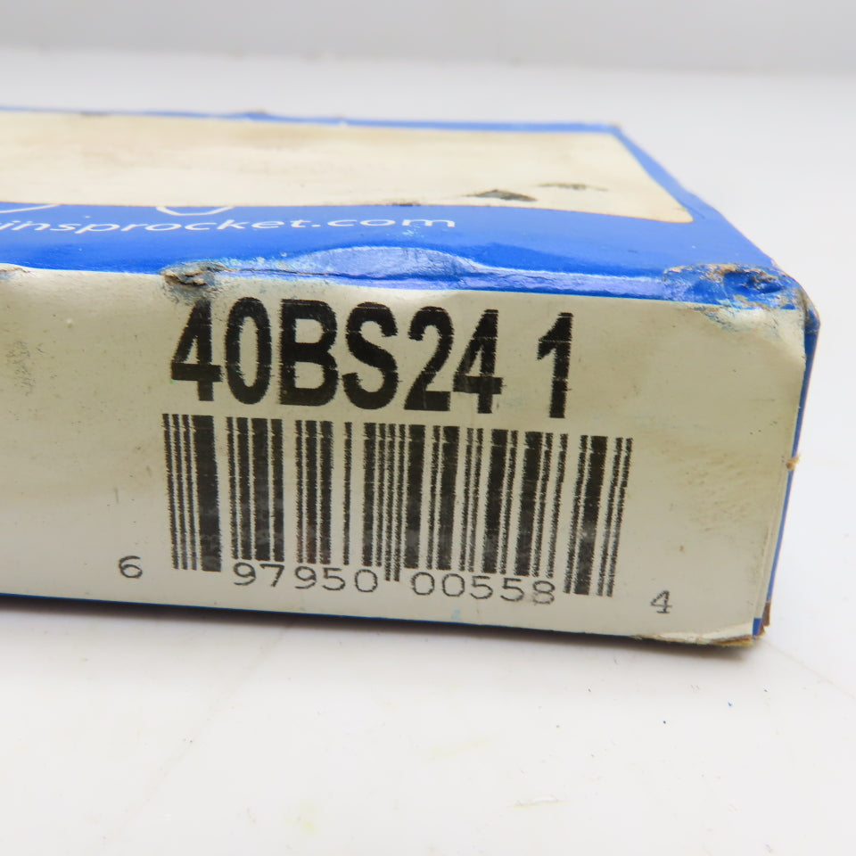 Martin 40BS24 1 #40 Single Row Roller Chain Sprocket Stock Bore NEW