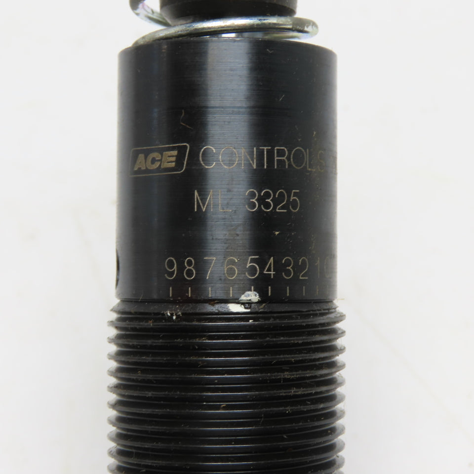 Ace Controls ML 3325 Adjustable Industrial Shock Absorber 1-1/4-12 Thread