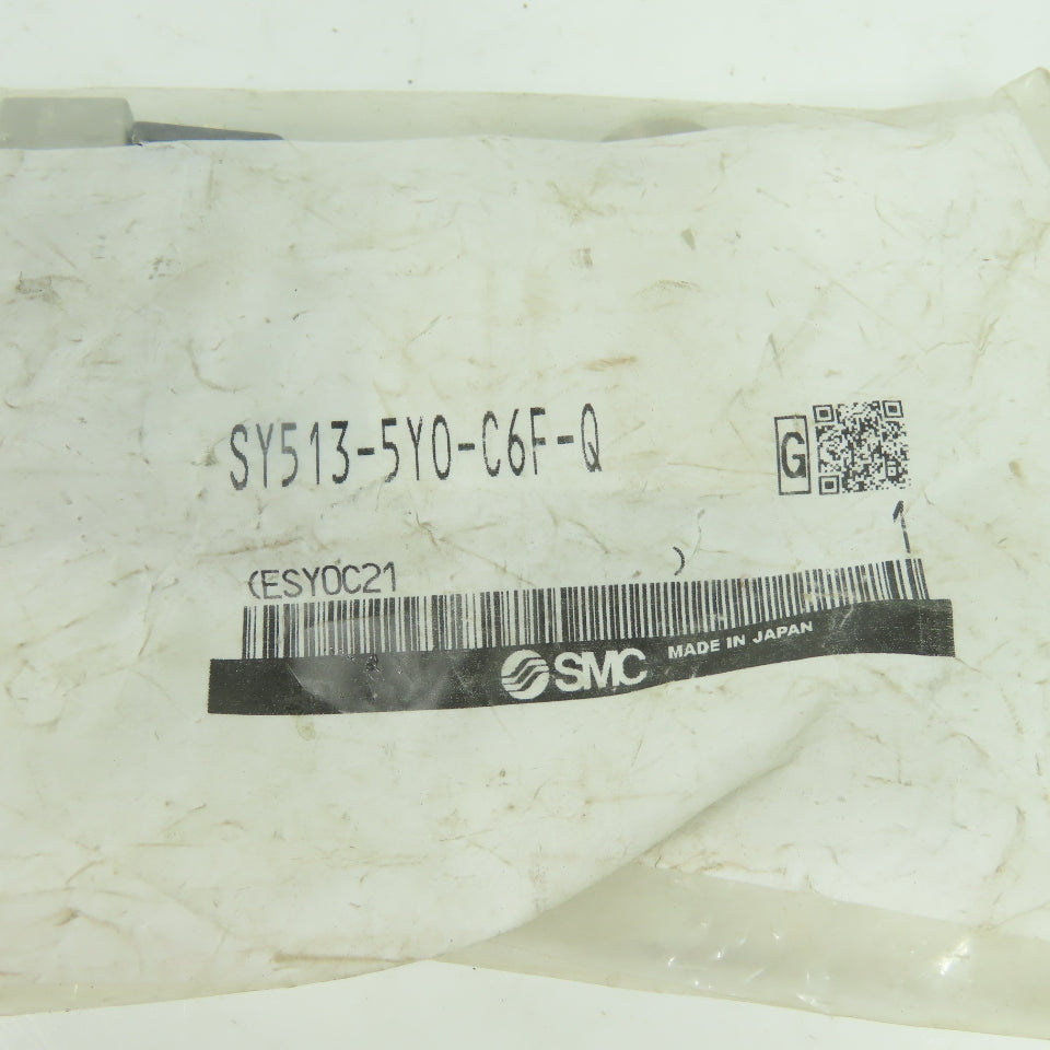 SMC SY513-5YO-C6F-Q 3-Port Solenoid Valve 24VDC 0.15-0.7MPa new