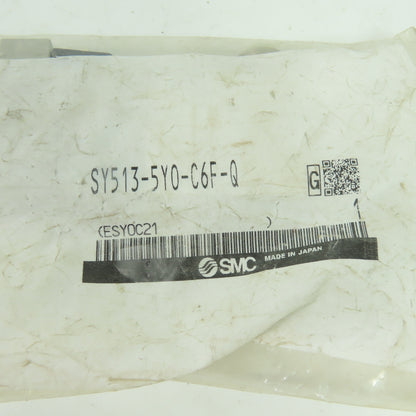 SMC SY513-5YO-C6F-Q 3-Port Solenoid Valve 24VDC 0.15-0.7MPa new