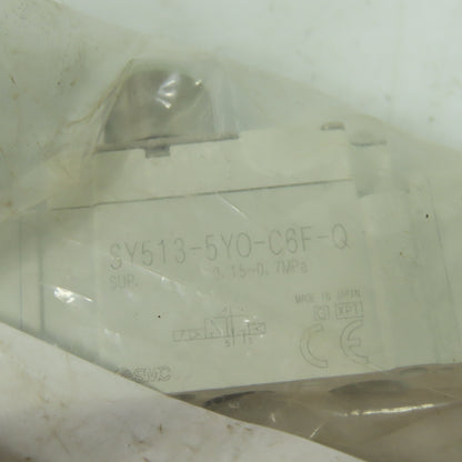 SMC SY513-5YO-C6F-Q 3-Port Solenoid Valve 24VDC 0.15-0.7MPa new