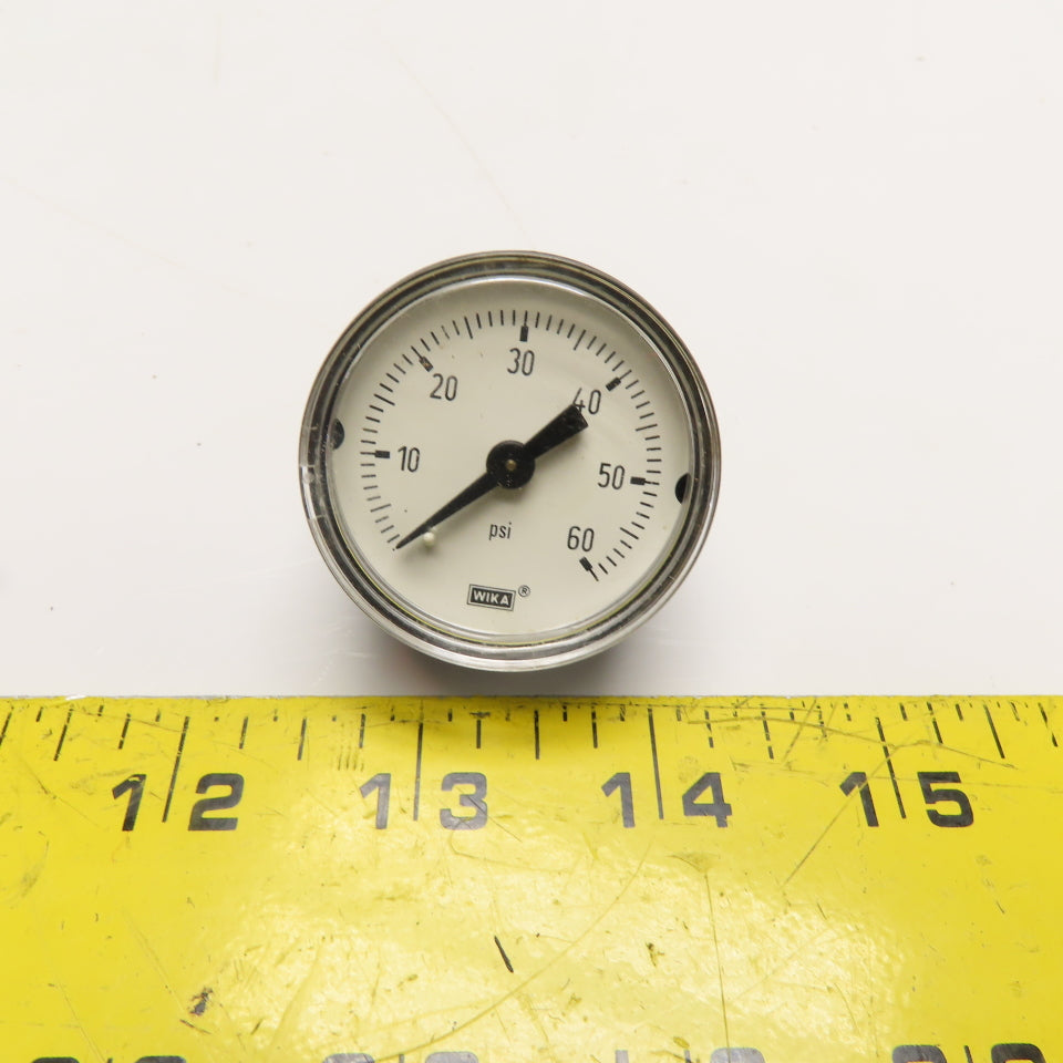 WIKA 9690225 111.10 1.5" 60PSI 1/8" NPT CBM Pressure Gauge Lot Of 3