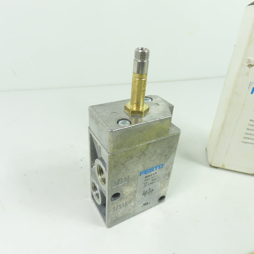 Festo 9964 MFH-3-1/4 3/2-Way Closed Monostable Solenoid Valve