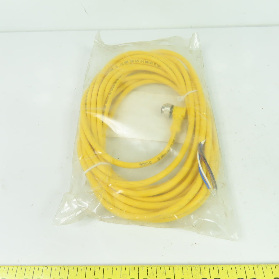 Turck U-02029 WK 4.4T-6/S1587 Eurofast Cordset Cable 4-Pin Female Right Angle
