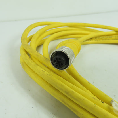 Lumberg 600000281 RKT 4-633/5M Single-Ended Cordset 4-Pole M12 Female 5m Length