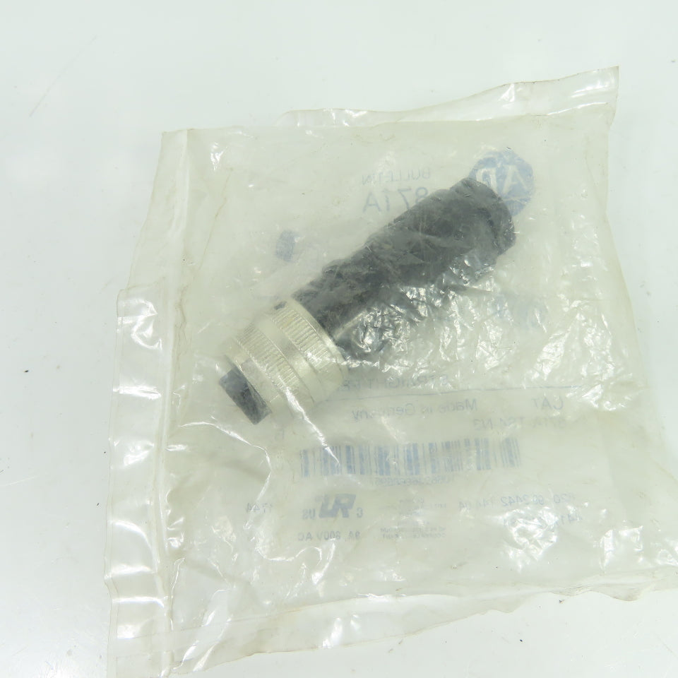 Allen-Bradley 871A-TS4-N3 Straight Female Mini 4-Pin PG16 Electrical Connector
