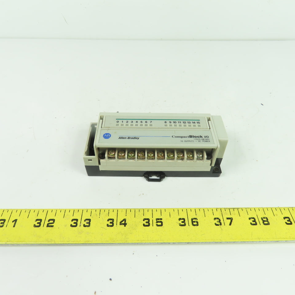 Allen-Bradley 1791D-0B16PX CompactBlock I/O 16-Output Module DC Power