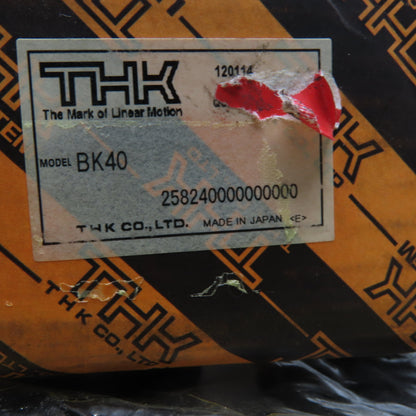 THK BK40 Fixed-Side Support Unit for Ball Screw