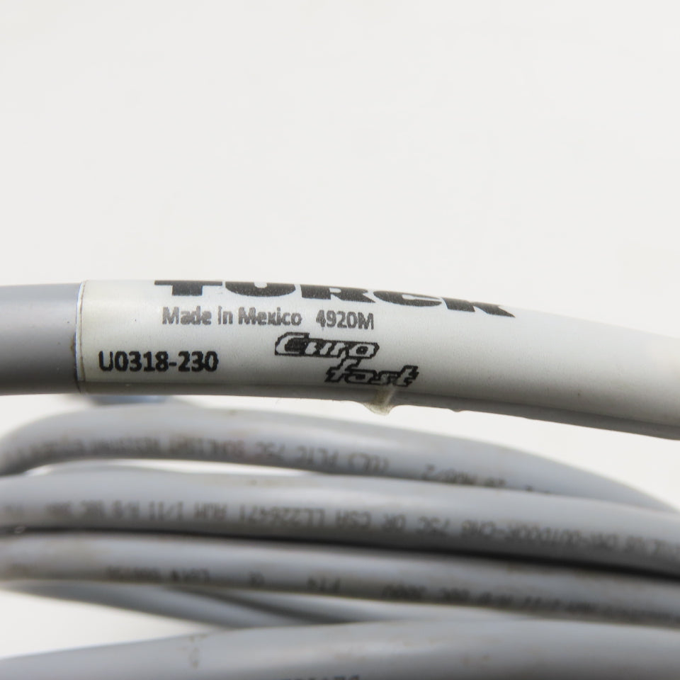 Turck U0318-230 5-Pin Eurofast Extension Cable 3m