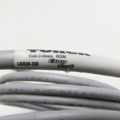 Turck U0318-230 5-Pin Eurofast Extension Cable 3m