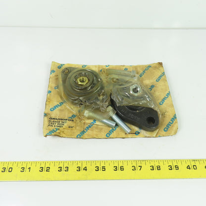 Grundfos 519601 3/4" Cast Iron Flange Set Kit NEW