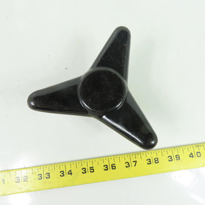 3-Arm Star Hand Knob with Threaded Metal Insert