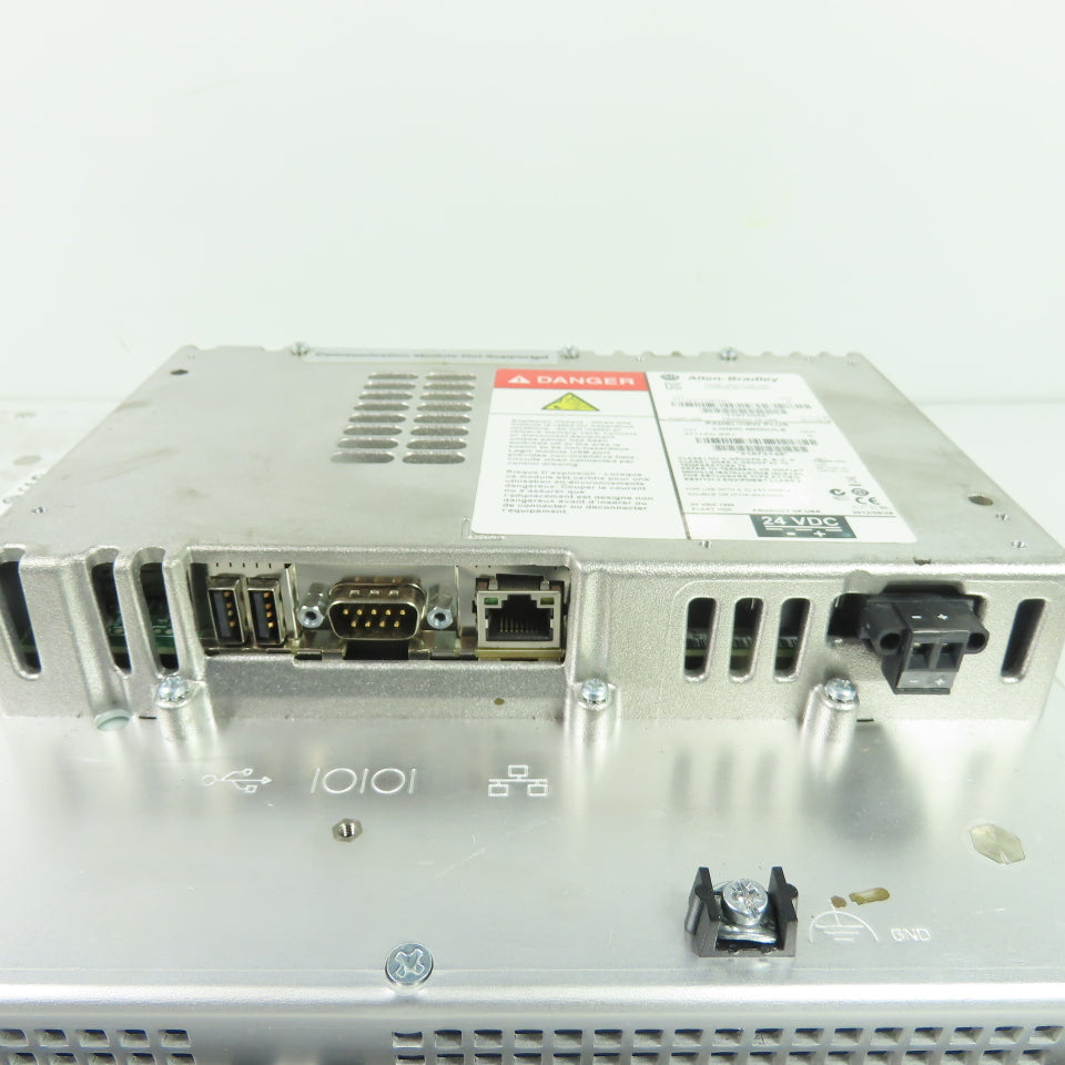 Allen-Bradley 2711P-RDT10C PanelView Plus 1000 2711PC-T10C4D1 24VDC W/2711PC-RP1