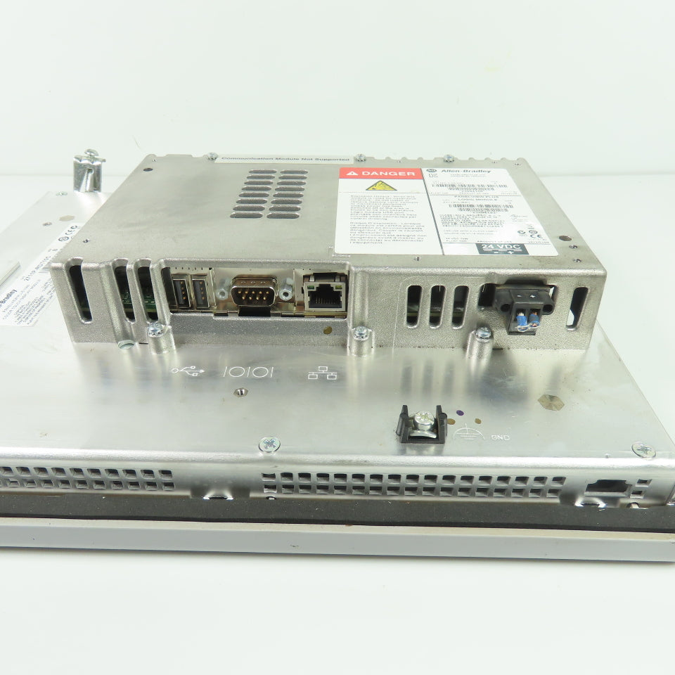 Allen-Bradley 2711P-RDT10C PanelView Plus 1000 2711PC-T10C4D1 24VDC W/2711PC-RP1