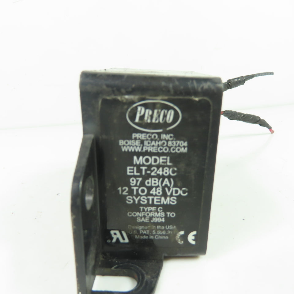 Preco ELT-248C 97 dB(A) 12-48 VDC Electronic Back-Up Alarm