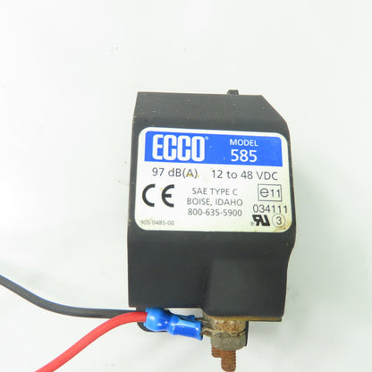 ECCO Model 585 Back-Up Alarm 97dB(A) 12 to 48VDC
