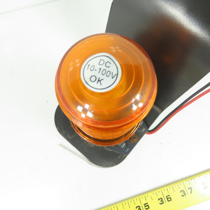 Caterpillar E5000 Orange Strobe Indicator Light DC 10-100V