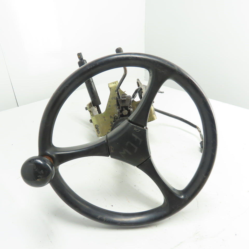 Caterpillar E5000 Forklift Steering Column Assembly w/ Eaton Valve