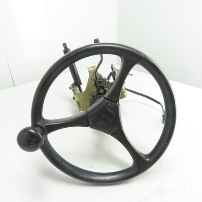 Caterpillar E5000 Forklift Steering Column Assembly w/ Eaton Valve
