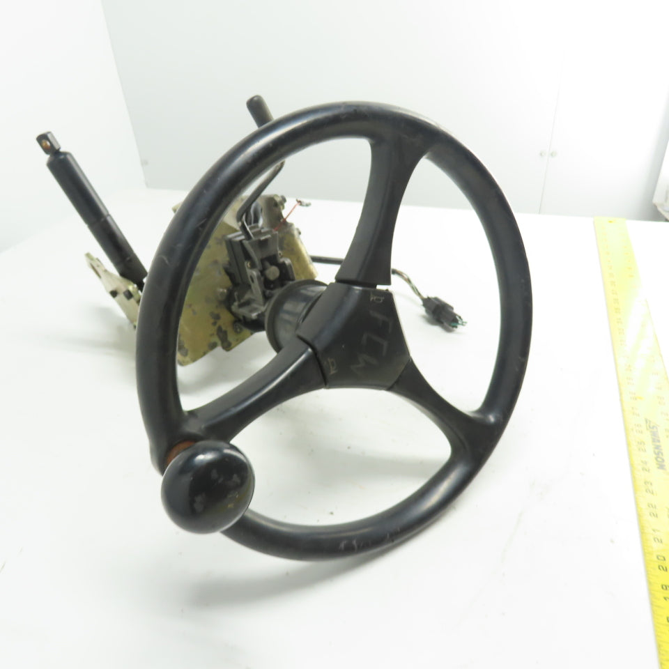 Caterpillar E5000 Forklift Steering Column Assembly w/ Eaton Valve