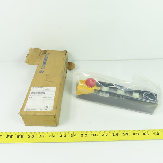 Schmersal BDF200-NH-11-LT-LT-LT-2875 Safety Control Station With E-Stop NEW