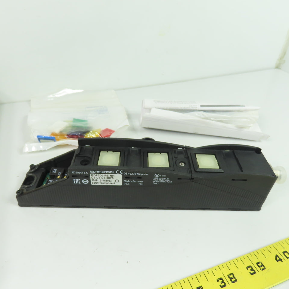 Schmersal BDF200-FB-NH-LT-LT-LT-2875 Control Panel 3-Pushbuttons 24VDC NEW