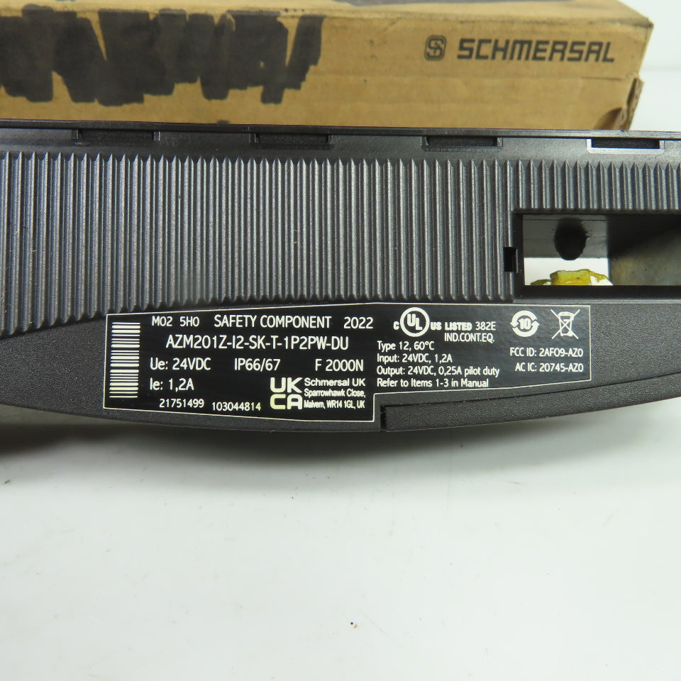 Schmersal 103044814 AZM201Z-I2-SK-T-1P2PW-DU Safety Solenoid Interlock Switch