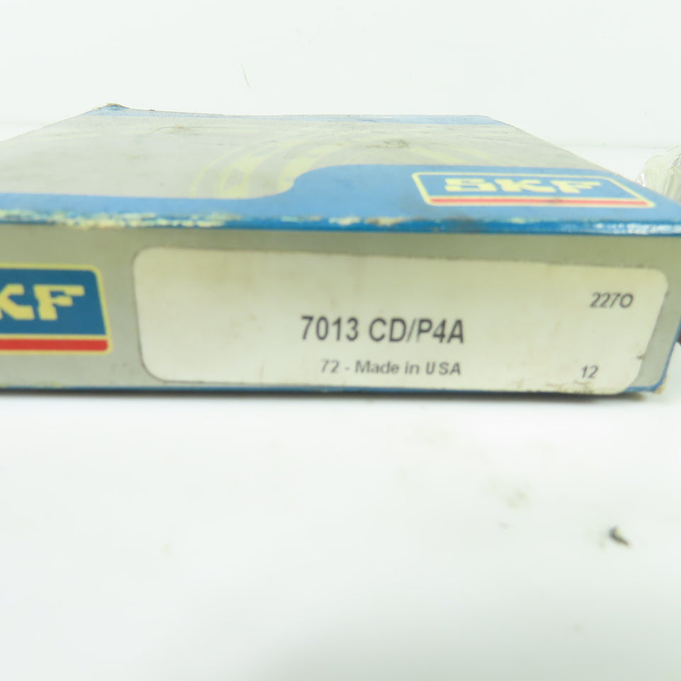 SKF 7013 CD/P4A Super-Precision Angular Contact Ball Bearing 100mmOD x 65mm Bore