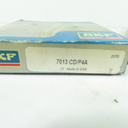 SKF 7013 CD/P4A Super-Precision Angular Contact Ball Bearing 100mmOD x 65mm Bore