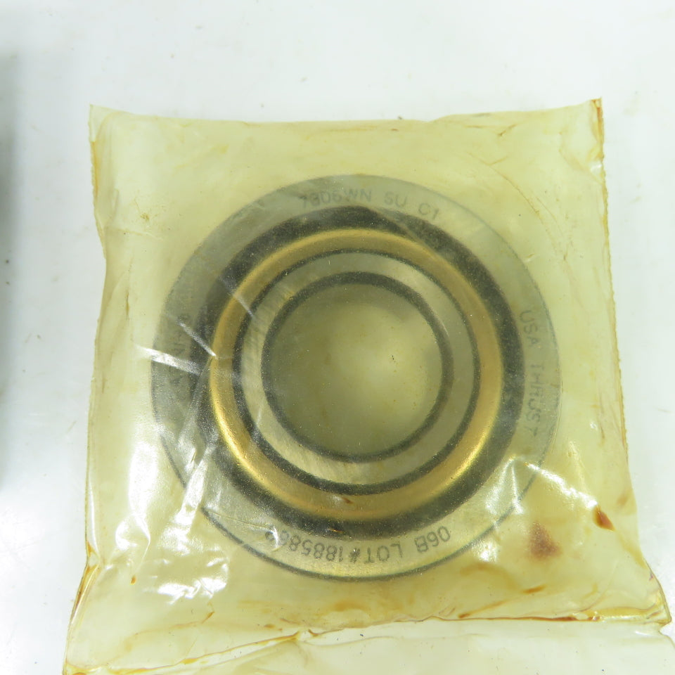 Timken 7306WN SU C1 Angular Contact Ball Bearing 30mm Bore 72mm OD NEW