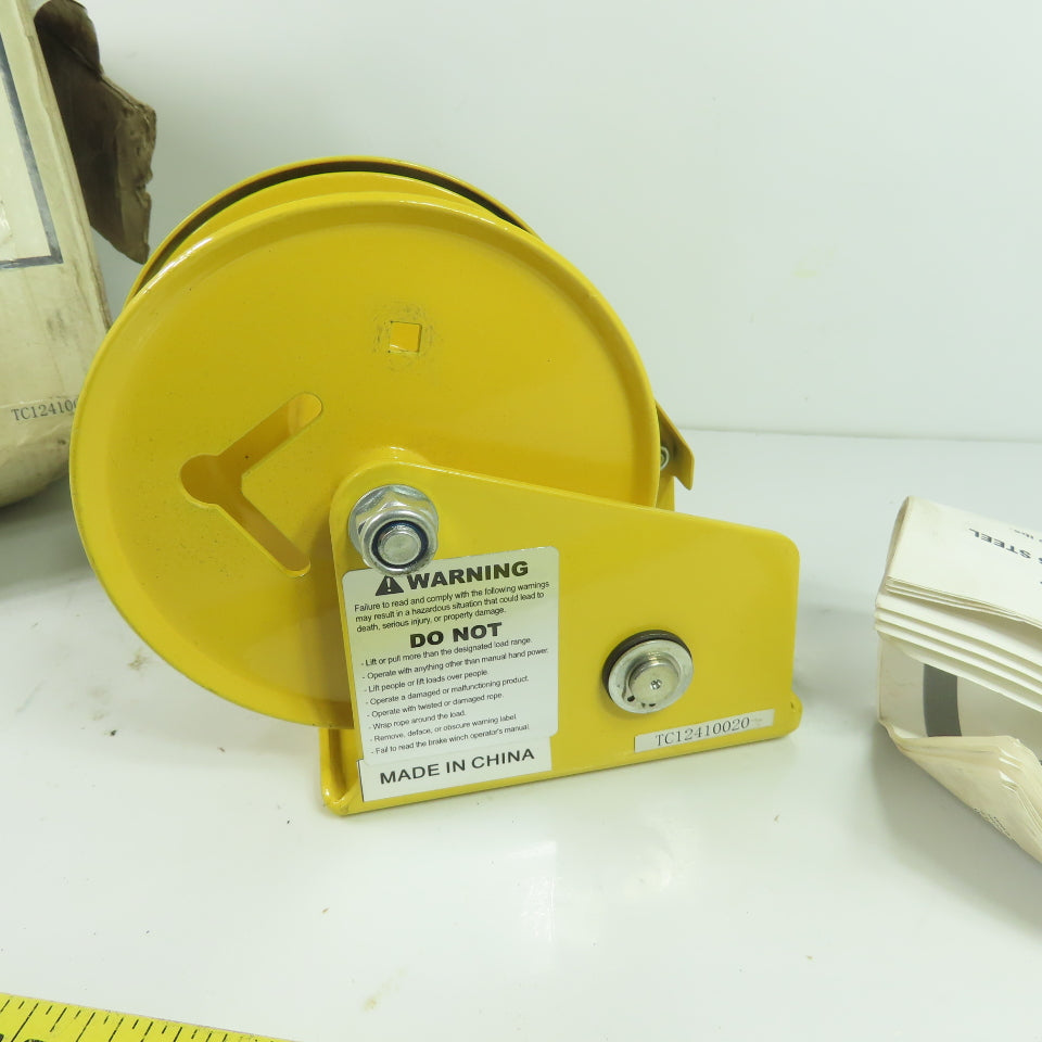 OZ Lifting Products OZ1000BW Carbon Steel Brake Winch 1000 lb Capacity