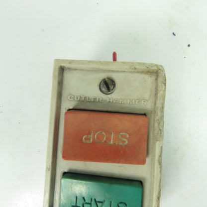 Cutler-Hammer Industrial Start Stop Push Button Control Station