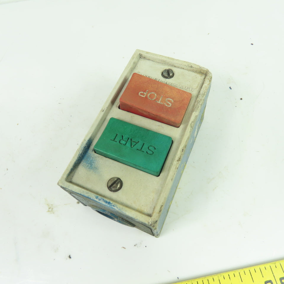 Cutler-Hammer Industrial Start Stop Push Button Control Station