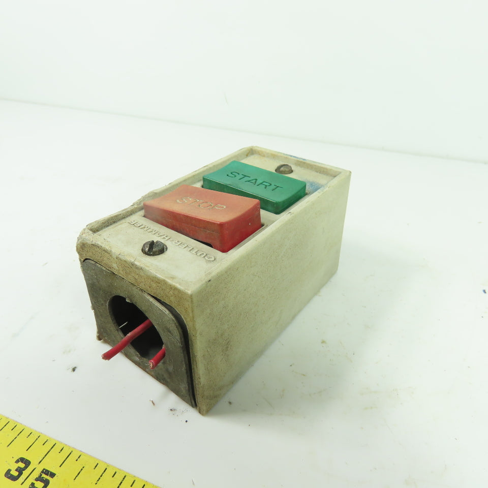 Cutler-Hammer Industrial Start Stop Push Button Control Station