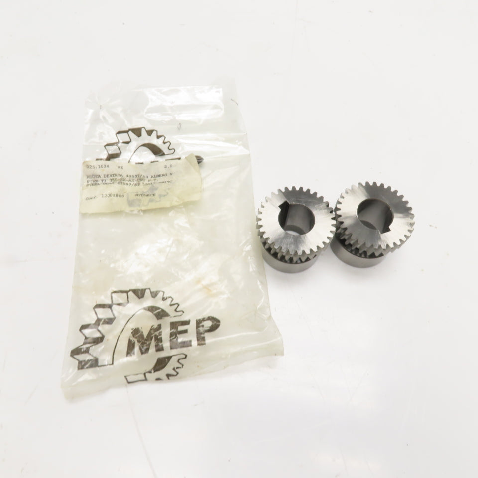 Hyd-Mech 43007/53 25mm Bore Gear Wheel C350-2 S Saw Lot Of 2