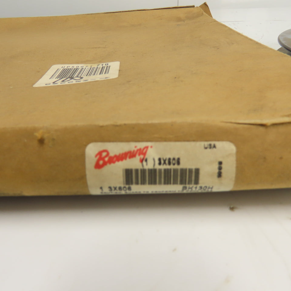 Browning BK130H Single Groove Cast Iron V-Belt Sheave 12-3/4" OD NEW