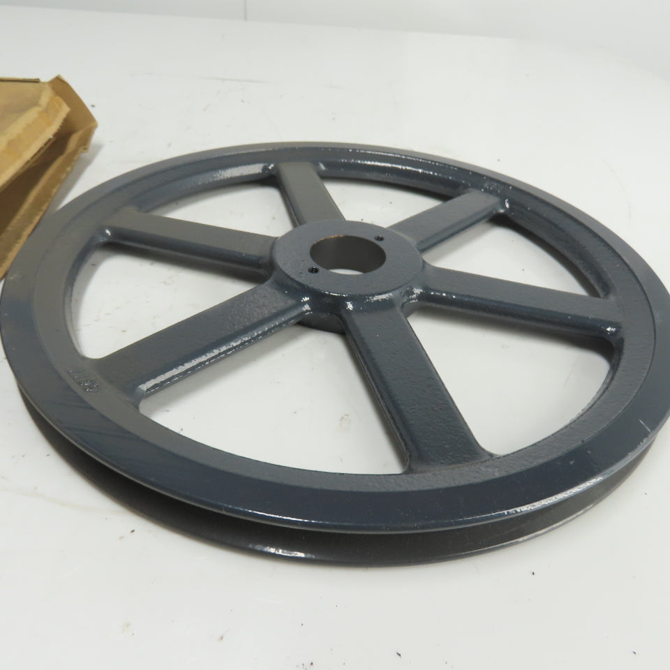 Browning BK130H Single Groove Cast Iron V-Belt Sheave 12-3/4" OD NEW