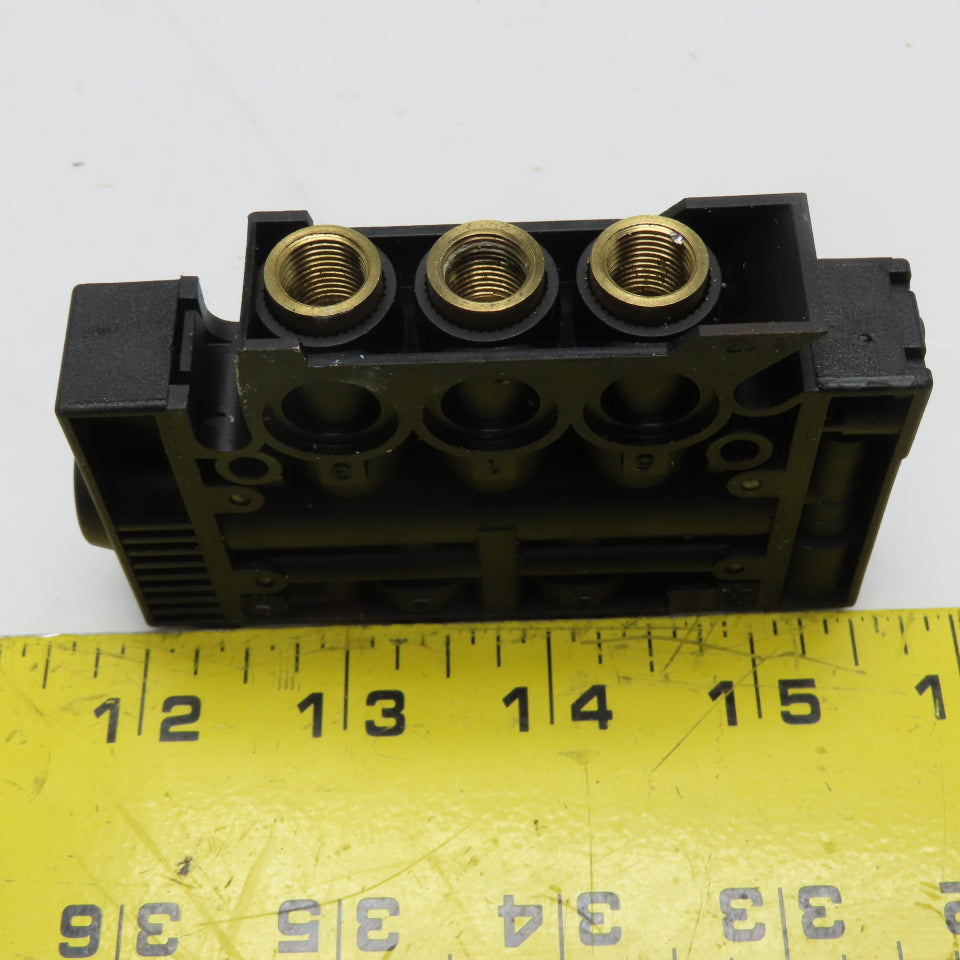 Parker PVL-B111618 12001029 Stacking Pneumatic Power Valve Used G 1/8