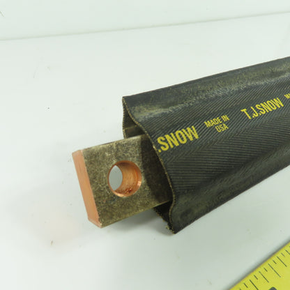 T.J. Snow Welding Copper Shunt Jumper Cable Spot Welding 11-1/4" OAL 10c x 10