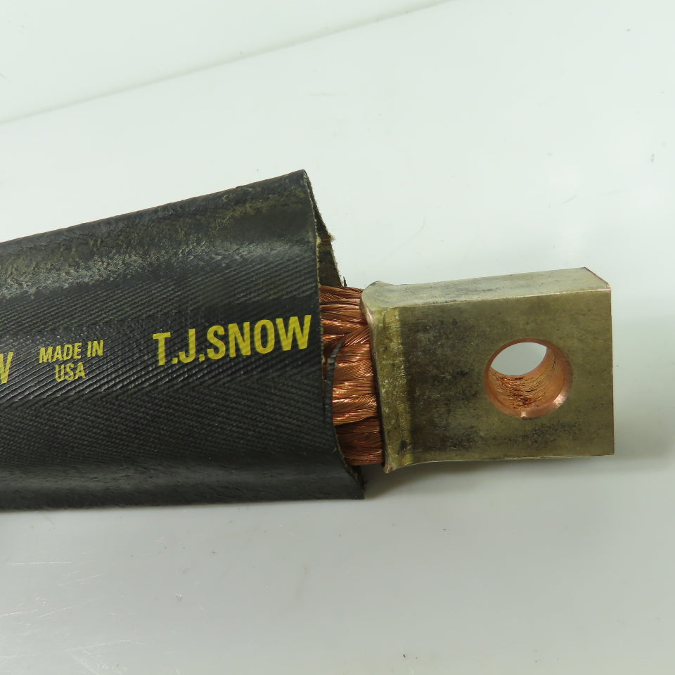 T.J. Snow Welding Copper Shunt Jumper Cable Spot Welding 11-1/4" OAL 10c x 10