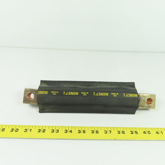 T.J. Snow Welding Copper Shunt Jumper Cable Spot Welding 11-1/4" OAL 10c x 10