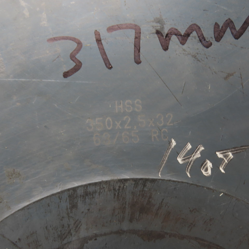 317mm x 2.5 x 32 HSS -DM05 120T Cold Cut Circular Saw Blade Originally 350mm
