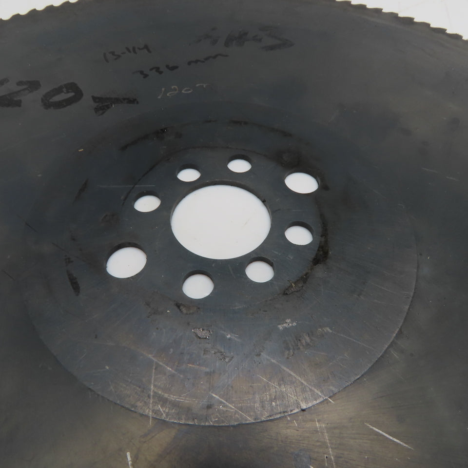 336mm x 2.5 x 32 120T HSS Cold Cut Saw Blade Originally 350mm