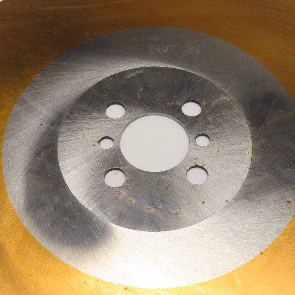 315 x 2.5 x 40 TiN Coated 140T Cold Cut Saw Blade